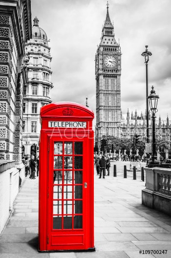Picture of Telefonzelle London Big Ben
